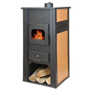 Pachet Termosemineu pe lemn Termax Thermis, 24.43 kW, randament 85.10%, 155 m², Calorifere, Pompe Recirculare, Grup siguranta, Vas expansiune, Robineti tur/retur, Aspirator cenusa, Boiler termoelectric Ariston 100 litri - Img 2