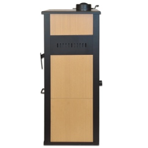 Pachet Termosemineu pe lemn Termax Thermis, 24.43 kW, randament 85.10%, 155 m², Calorifere, Pompa Recirculare, Grup siguranta, Vas expansiune, Robineti tur/retur - Img 3