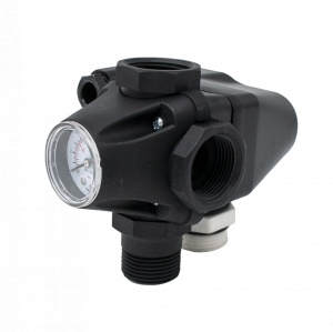 Presostat mecanic, cu manometru, 1.4-2.8 bar, BAR-PMW114, Everline