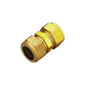 Racord alama compresie cu inel, dublu, Ø18 x 18, Tiemme