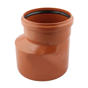 Reductie PVC, cu inel, Ø 250/160 mm