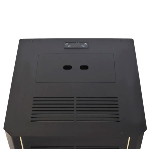 Soba cu peleti TERMAX Optima 10 kW, cu aer cald, buncar peleti 17 kg, 50 m² - Img 5