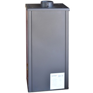 Soba pe lemn Termax Bucur, 6.11 kW, randament 86.49%, 40 m², spatiu depozitare lemne, Rosu - Img 6