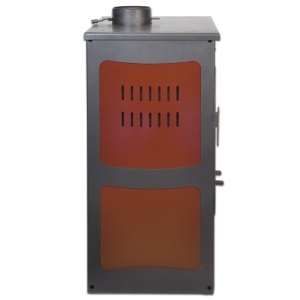 Soba pe lemn Termax Haiduc, 7.02 kW, randament 85.74%, 45 m², Maro - Img 2