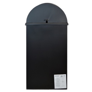 Soba pe lemn Termax Toader, 7.02 kW, randament 85.74%, 45 m², spatiu depozitare lemne, Negru - Img 5