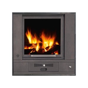 Termosemineu pe lemne Magikal Saturno 29, 34.8 kW, clasa A, cu agent termic, diametru cos fum diametru 250 mm, randament 73%