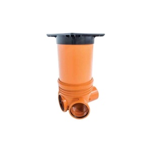 Baza camin inspectie PP D400 cu 1 intrare/1 iesire 200 - Img 3