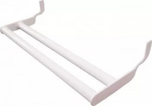 Calorifer (radiator) de baie Termax 600/1490 tip scarita, otel, curbat + suport prosop 1082 W, curbat