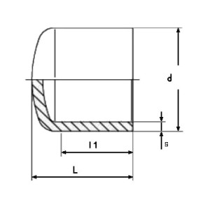 Capac PPR, Ø 25, PN25, verde - Img 2