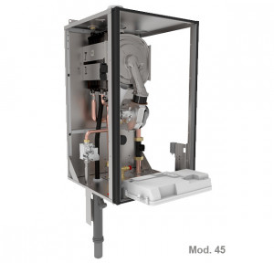 Centrala termica Fondital Itaca CH KR 45 kW - schimbator de caldura din otel inoxidabil, doar incalzire, kit de evacuare inclus