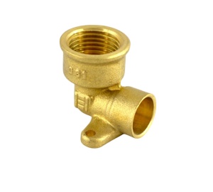 Cot cupru cu talpa, 15 mm x 1/2" FI