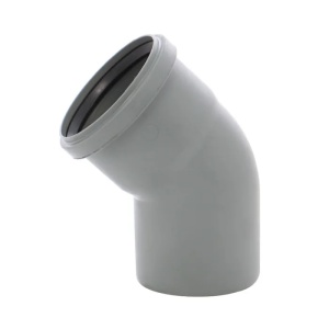 Cot polipropilena, pentru scurgere, Ø 75 mm, 45°