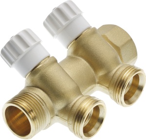 Distribuitor cu robinet 2 cai, TECE, 3/4", 8730006