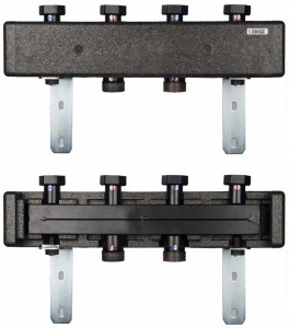 Distribuitor Herz Pumpfix Combi cu butelie de egalizare, 3 cai, DN25 - Img 2