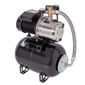 Hidrofor cu pompa autoamorsanta Wasserkonig IL558225, corp inox, putere 1300 W, 9 m, debit 4920 l/h, inaltime refulare 55 m, vas de expansiune 24 litri