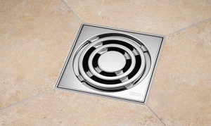 Inaltator cu grila TECE drainpoint S din plastic, 100 x100 mm, 3660001 - Img 3