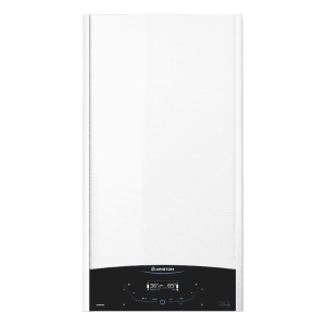 Centrala termica in condensare Ariston Genus One+ 24 kW, Clasa A, Schimbator de caldura XtraTech, Ecran LCD tactil, Meniu in limba romana, Autodiagnoza, Kit de evacuare inclus
