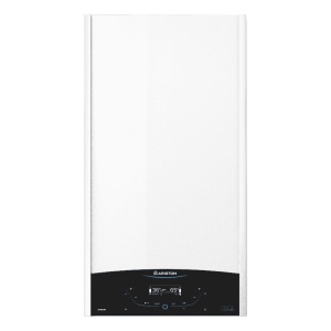 Centrala termica in condensare Ariston Genus One+ 24 kW, Clasa A, Schimbator de caldura XtraTech, Ecran LCD tactil, Meniu in limba romana, Autodiagnoza, Kit de evacuare inclus