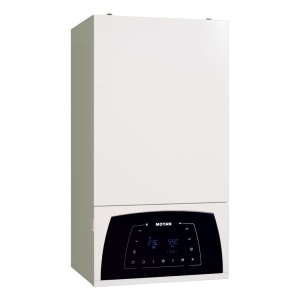 Pachet apartament cu 3 camere, centrala termica pe gaz in condensare 25 kW, Motan Condens Plus 100 25 C38GC25V1XP4, +2 ani Extra Garantie, Calorifere, Termostat Wireless, Set robineti tur/retur, Kit evacuare inclus si Kit complet armaturi montaj - Img 4