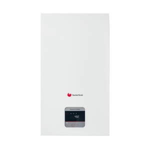 Centrala termica in condensare Saunier Duval ThemaFast Condens 31 kW, gaz/GPL, debit 14.8 l/min, protectie IPX4D, kit evacuare inclus