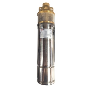 Pachet pompa submersibila KOPH 4SKM100, 750 W, inaltime refulare 60 m, 2850 RPM, bobinaj cupru, cablu 15 m, Vas expansiune, Presostat, Manometru - Img 2