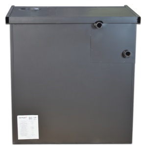 Pachet Termosoba pe lemn Termax Voinic, 12.05 kW, evacuare pe dreapta, cuptor integrat, randament 85.29%, 80 m², Calorifere, Pompa Recirculare, Grup siguranta, Vas expansiune, Robineti tur/retur, Aspirator cenusa - Img 6