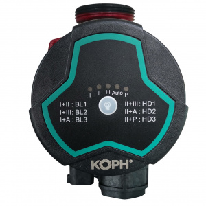 Pompa de circulatie electronica KOPH GPA III 25-4 180, H max. 4 m, Q max. 2.5 mc/h, IP44, 230V - Img 6