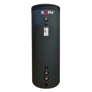 Puffer/Rezervor acumulare KOPH VTA4 ECONOM, clasa energetica B, capacitate 500 l, cu izolatie din PS/ABS, grosime tabla 3 mm, fara serpentina