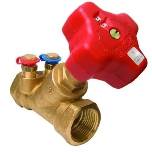 Robinet de echilibrare STROMAX, DN 15, 1 4017 01, inclinat cu sectiune de trecere fixa si prize de presiune