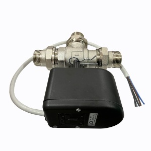 Robinet motorizat 3 cai cu deviator filet 1", Tiemme - Img 4