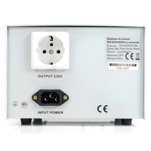 Stabilizator de tensiune monofazat cu servomotor PNI-SVM-1K, 1000VA / 800W
