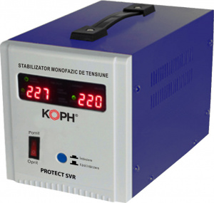 Stabilizatorul monofazic de tensiune KOPH Protect, 2400W / 3000VA - Img 3