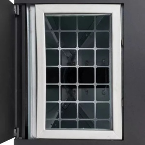 Termosemineu pe peleti KOPH PM 12 kW, 80 mp, buncar peleti 12 kg, diametru cos fum ⌀80 mm, pompa recirculare si vas expansiune incorporate, Crem - Img 6