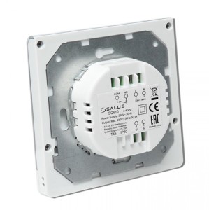 Termostat de ambient pentru incalzire in pardoseala, Salus Quantum SQ610, Wireless control, afisaj digital, 230 V
