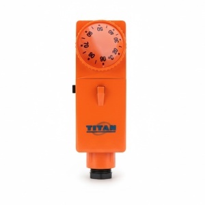 Termostat de contact Titan, 230 V, portocaliu