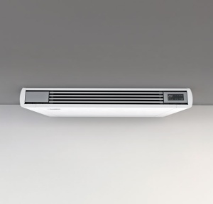 Ventiloconvector standard de pardoseala Fondital Aural One 60 SX, design modern si elegant, 1125 x 579 x 129 mm, motor cu tehnologie inverter, Alb - Img 2