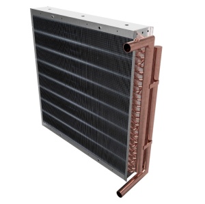 Aeroterma cu agent termic Aerock Mini R2, 3 - 51 kW, tip motor AC, debit aer 4900 m³/h, zgomot redus, tevi de conectare din cupru, 1-4-0108 - Img 4