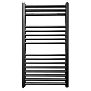 Calorifer (radiator) din otel, scarita Termax, 500/1500 mm, drept, Negru
