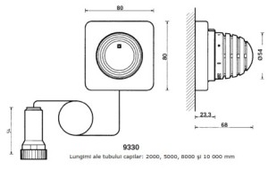 Cap termostatic HERZ M28 x 1.5 comanda la distanta, punct confort, sistem anti-inghet - - fara poze in descriere - Img 2