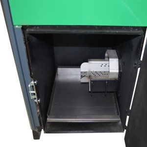Centrala mixta lemn/pelet Termax 25 kW, 160 mp, volum manta apa 80 litri, diametru cos fum Ø130 mm - Img 6