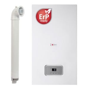 Centrala termica pe gaz in condensare Saunier Duval Semia 25-A, 24 kW, Kit evacuare inclus
