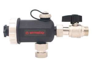 Filtru antimagnetita Ermetiq MA-FHP34, 3/4", miez magnetic 9000 Gauss - Img 1