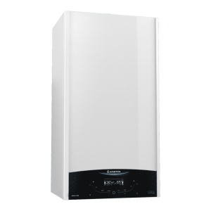 Centrala termica in condensare Ariston Genus One+ 24 kW, Clasa A, Schimbator de caldura XtraTech, Ecran LCD tactil, Meniu in limba romana, Autodiagnoza, Kit de evacuare inclus