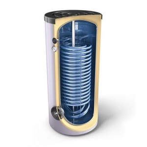 Boiler indirect cu o serpentina marita ( 3.84 m² ) pentru pompe de caldura TESY EV 2x19 S 300 65 HP, 300 litri