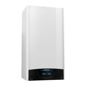 Pachet centrala Ariston Genus One+ 35 kW, incalzire si ACM, Kit de evacuare inclus + Termostat ambient fara fir Honeywell DT92A + 2 ani extragarantie - Img 2