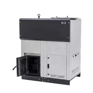 Pachet economic - Centrala cu peleti Termax ECO GRI 50 kW, 330 mp, buncar peleti 170 kg, volum apa 150 litri, diametru cos fum ⌀120 mm + Termostat ambiental KOPH 303RF + Aspirator cenusa 1000W + Cos fum inox de interior ⌀120 mm - Img 4