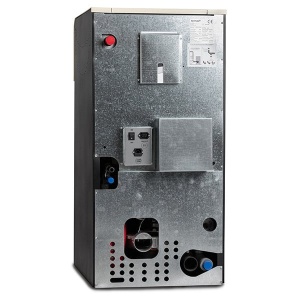 Termosemineu cu peleti Termax Kamin ECO 25 kW, pompa de reciculare si vas expansiune inclus