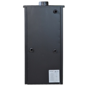 Pachet termosemineu pe lemn Termax Hydra, 6.5 kW, randament 75.5%, 43 m², Bej, Grup siguranta, Pompa recirculare si Boiler termoelectric Tesy 80 litri - Img 5
