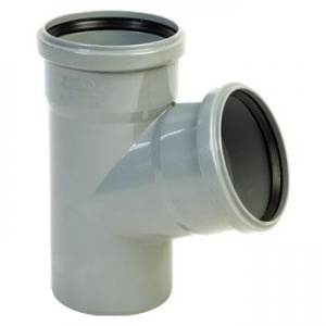 Ramificatie polipropilena, pentru scurgere, Ø 40/40 mm, 67°