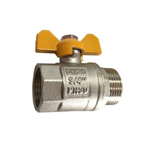 Robinet gaz KOPH, nr.1 FI-FE Ø3/4", maner fluture - Img 2